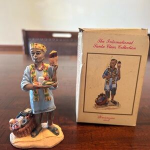 International Santa Claus Collection EUC Africa Kwanzaa
